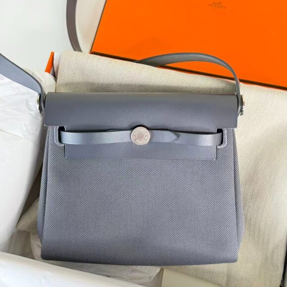 Hermes Herbag Mini Shoulder Bag Crossbody Fullset - Picture 8 of 8